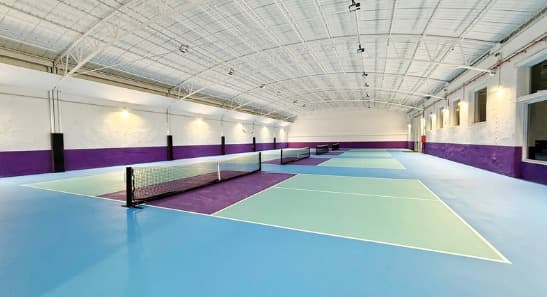 Pistas con sistema Cushion intermedio